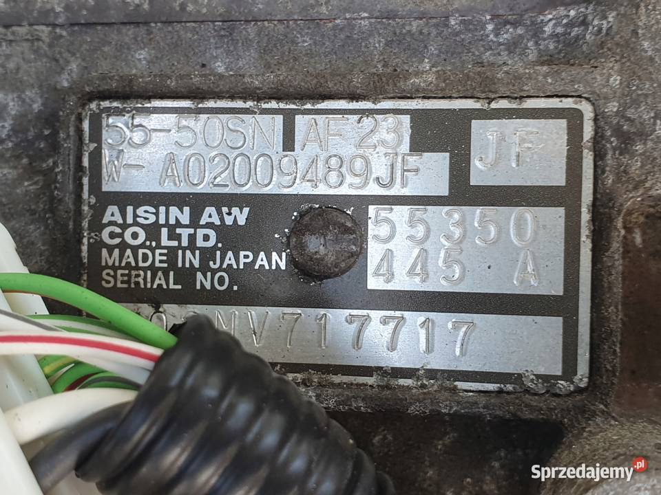 Opel Vectra C 22 16V SKRZYNIA BIEGÓW 5550SN osobowe Chełm