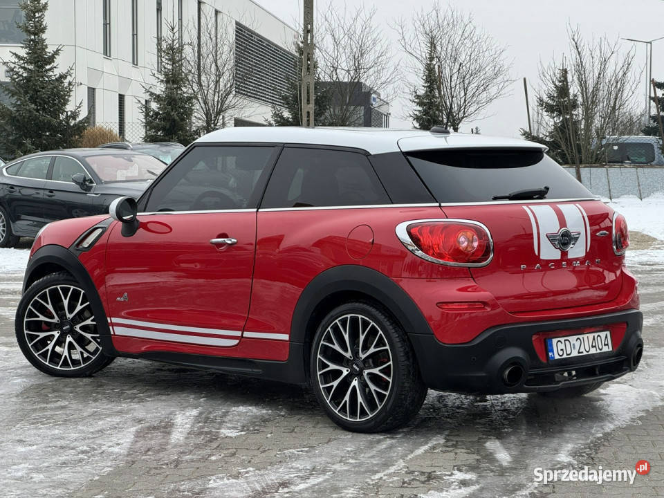 Mini Paceman FILMJOHN COOPER WORKSZarejestrowany elektrochrom. lusterka boczne