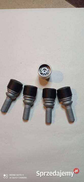 Śruby zabezpieczające koła antykradzieżowe M14 x