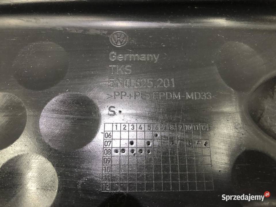 OSŁONA PODWOZIA LEWA 5N0825201 VW TIGUAN 5N