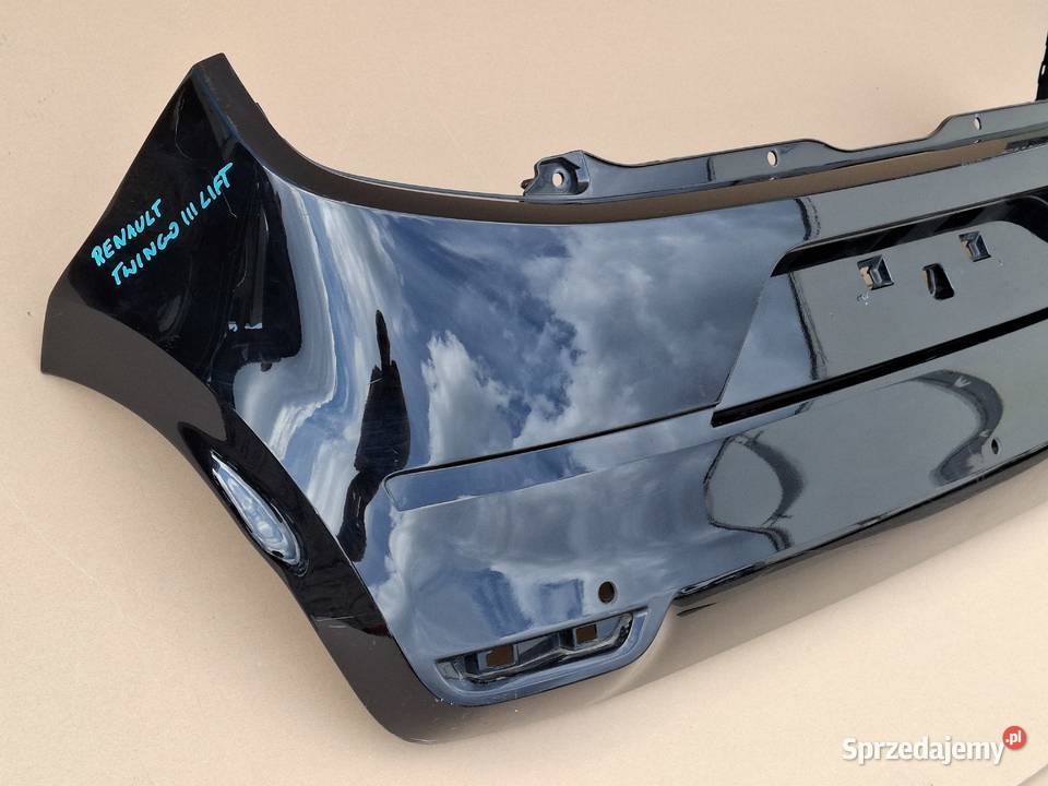 RENAULT TWINGO 3 III ZDERZAK TYŁ TYLNY PDC Bieleń