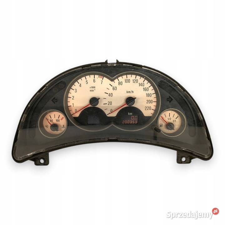 LICZNIK ZEGARY 09166824 FX Opel Corsa C 12 14 osobowe lubelskie Chełm