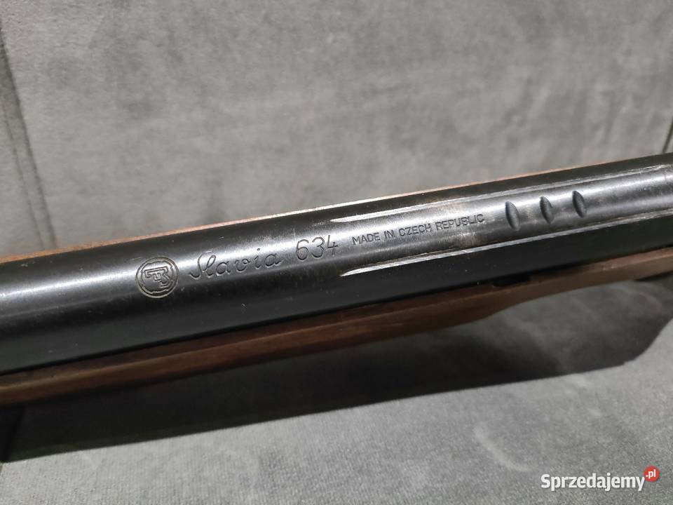 Wiatrówka SLAVIA 634mm serwisie 16J Okazja Sporty strzeleckie i myślistwo Częstochowa