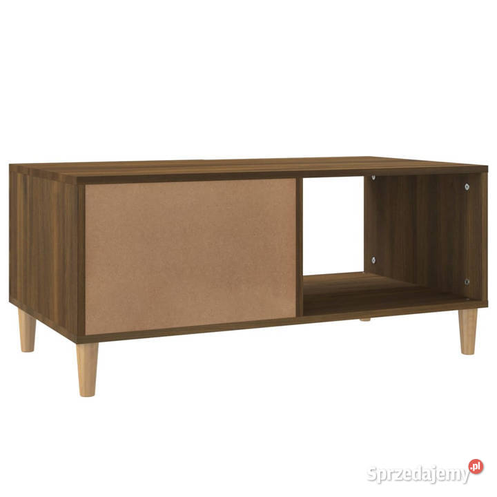 Stolik kawowy brązowy dąb 895x50x40 WM817515 Warszawa