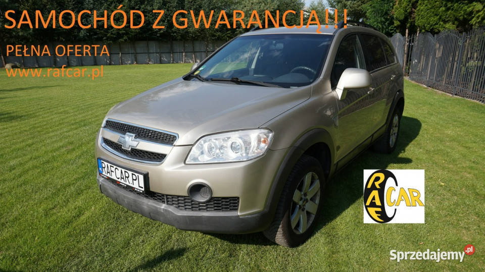 Chevrolet Captiva z Niemiec Gwarancja I 20062011 Zielona Góra sprzedam