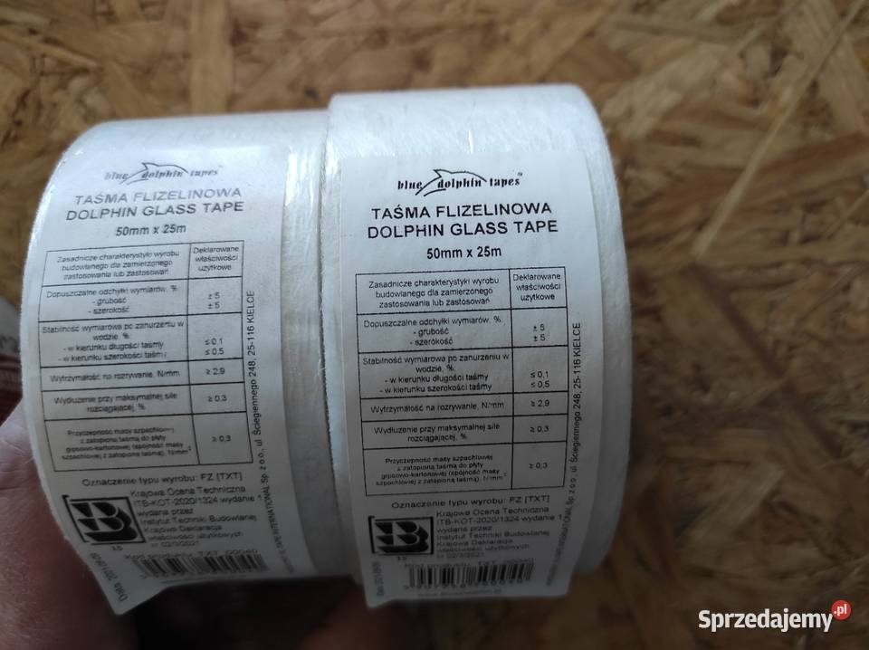 Taśma do spoin GK fizelina Wielopole Skrzyńskie
