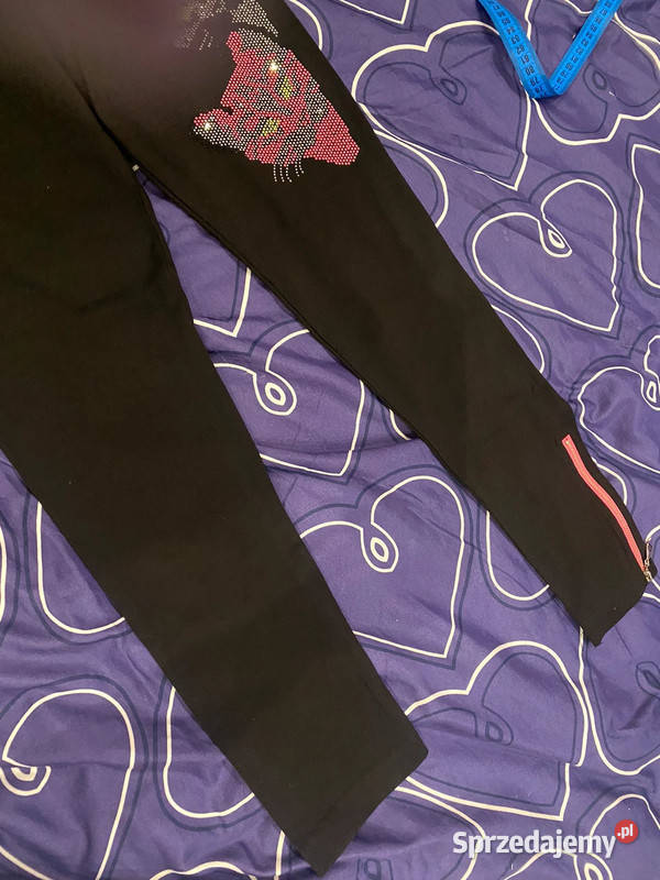 Legginsy z motywem kotków rozmiar S Warszawa sprzedam