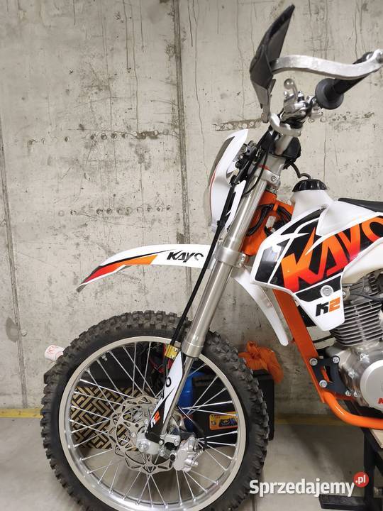 Kayo K2 250 5MTH 2025 prawie nowy Alfarad Asix Mrozy