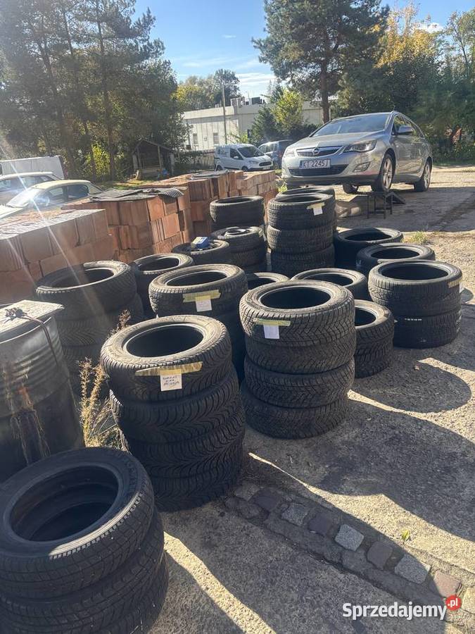 komplet opon zimowych 2155518 215 Tarnów sprzedam