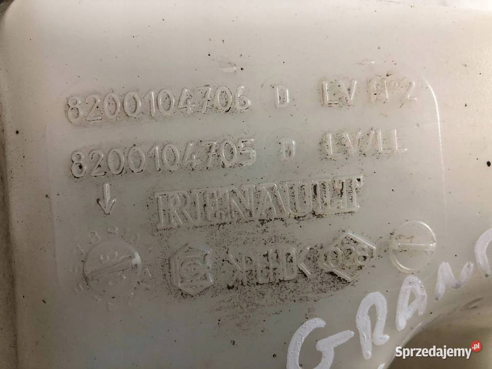 Renault Grand Scenic II 05r 20 16v Zbiorniczek Skarżysko-Kamienna sprzedam