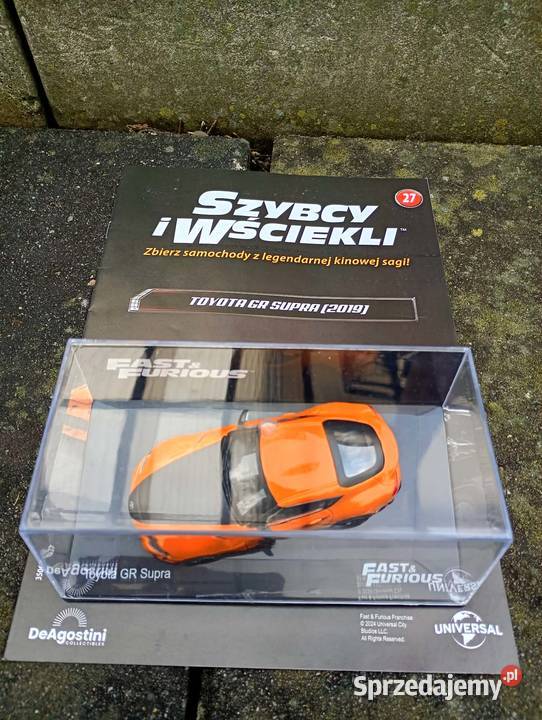 TOYOTA GR SUPRA fast furious 143 deagostini Warszawa