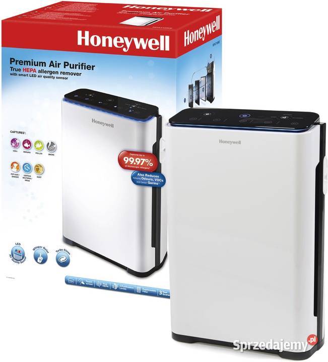 Oczyszczacz powietrza Honeywell z filtrem HEPA