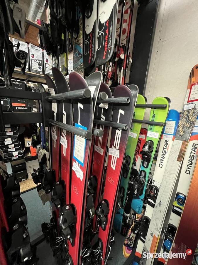 Syndyk sprzeda pakiet nart używanych nart Kraków