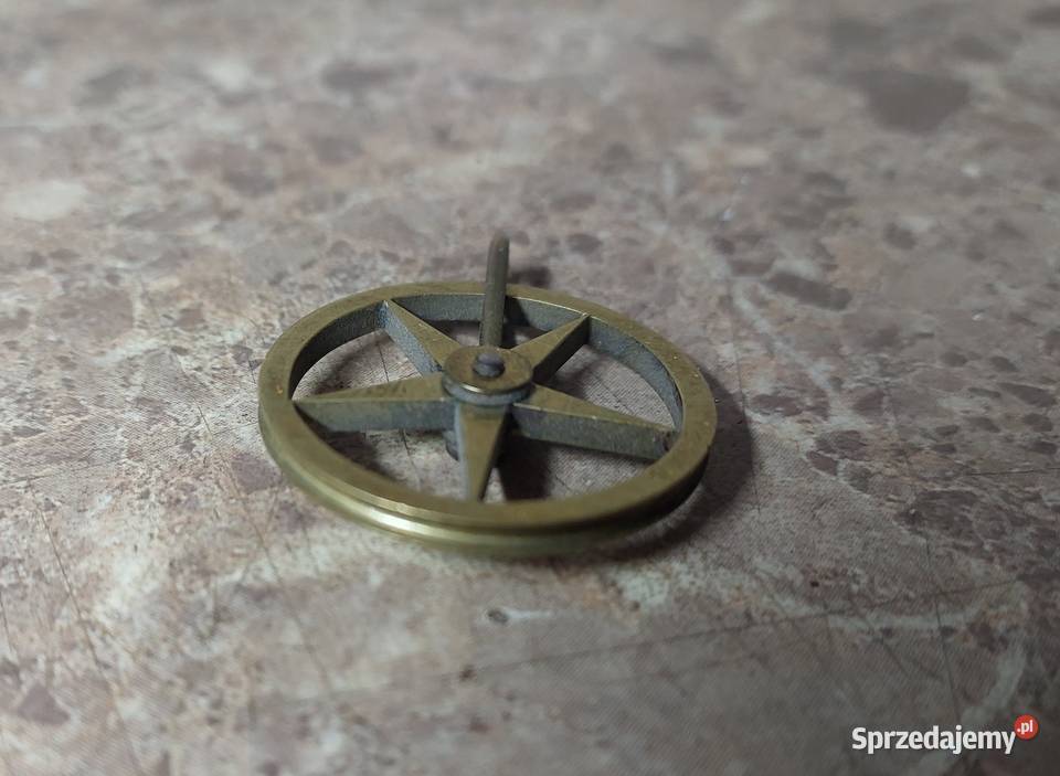 708 Bloczkek rolka 27mm starego zegara linkowy Tczew
