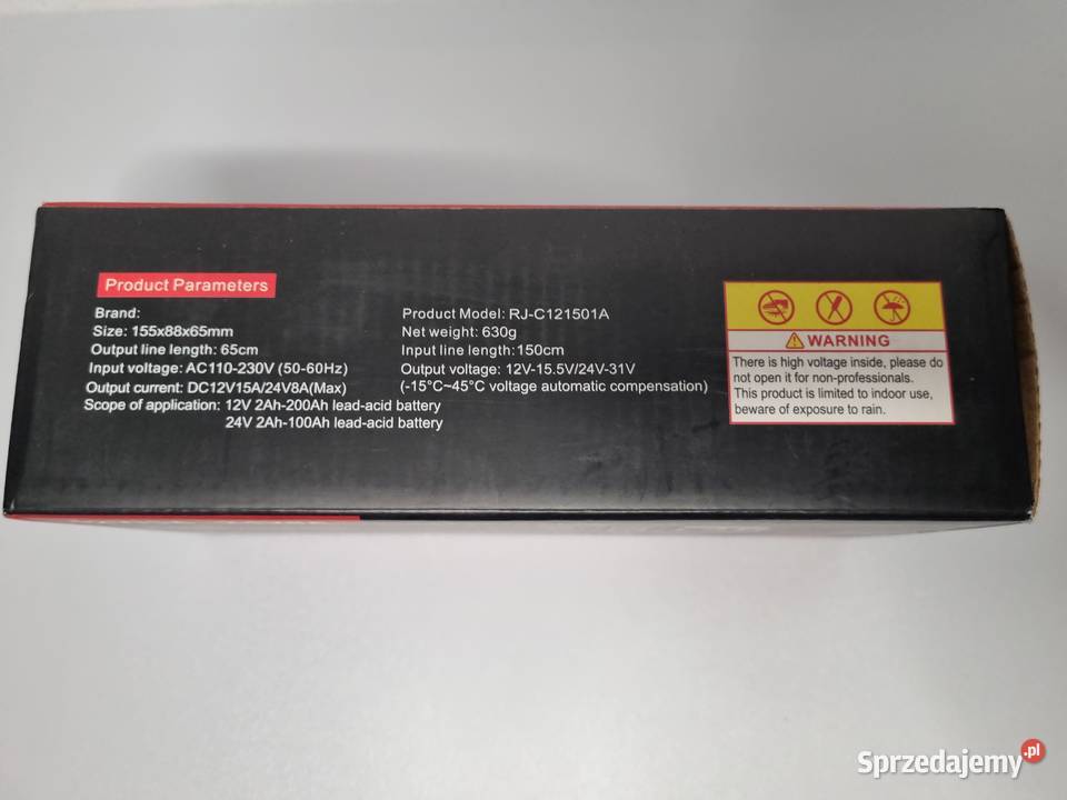 INTELIGENTNY PROSTOWNIK 12V 15A 24V 8A SAMOCHÓD wielkopolskie Promnice