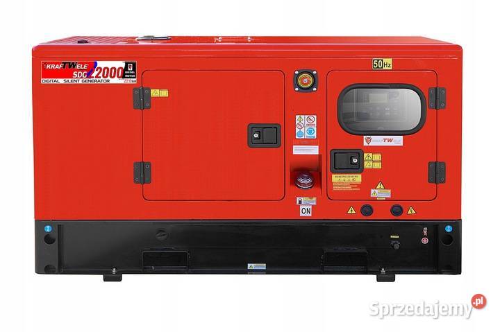AGREGAT GENERATOR PRĄDOTWÓRCZY WYCISZONY 22 kVA dolnośląskie Ząbkowice Śląskie