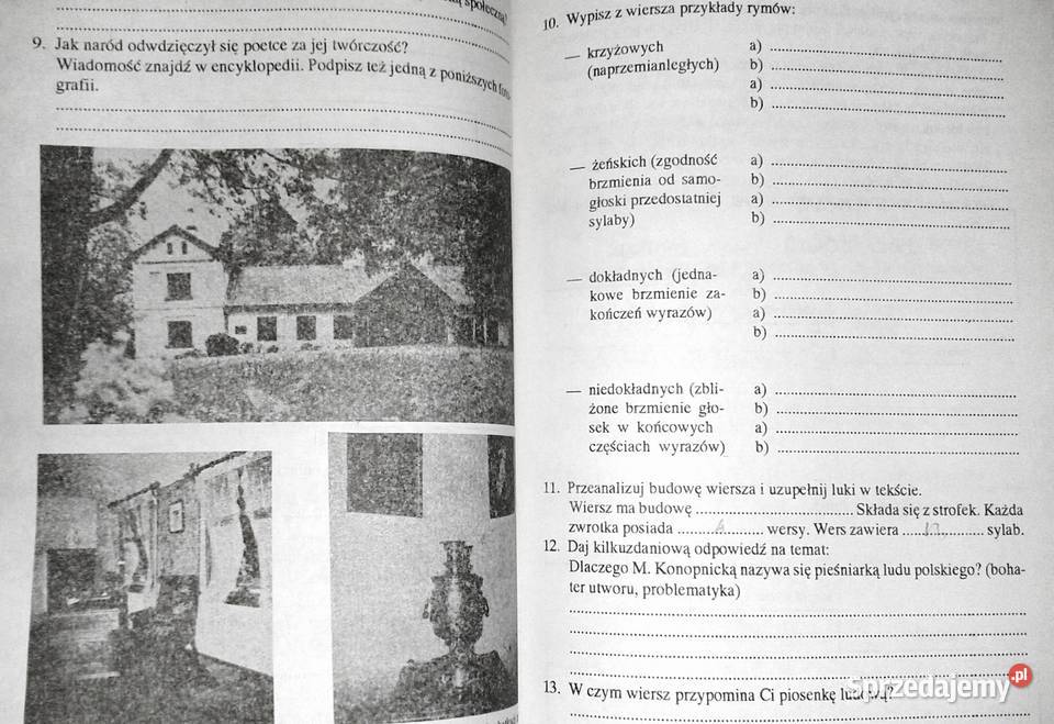 Język polski Zeszyt ćwiczeń kl 6 cz 2 Czesława lubelskie