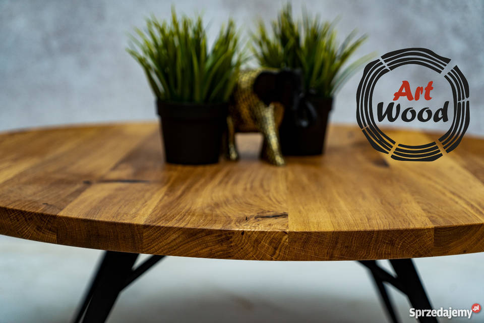 Stolik kawowy loftowy stolik kawowy 90cm małopolskie Nowy Sącz