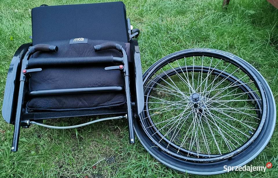 OKAZJA aluminiowy lekki aktywny wózek inwalidzki Poznań
