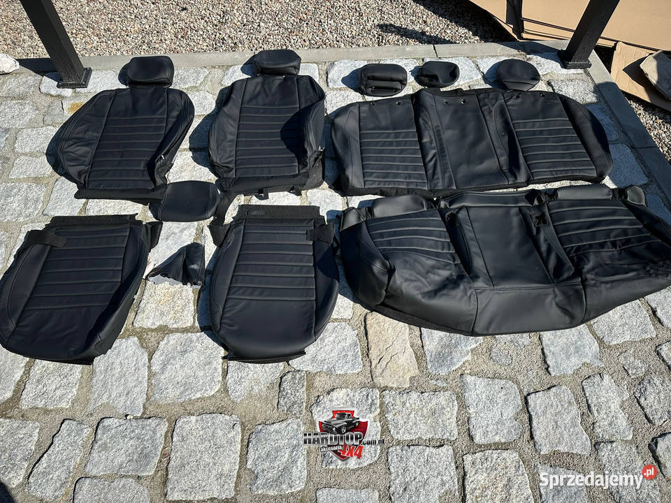 POKROWCE Oryginalne Zestaw Skóra na Fotele Pasłęk