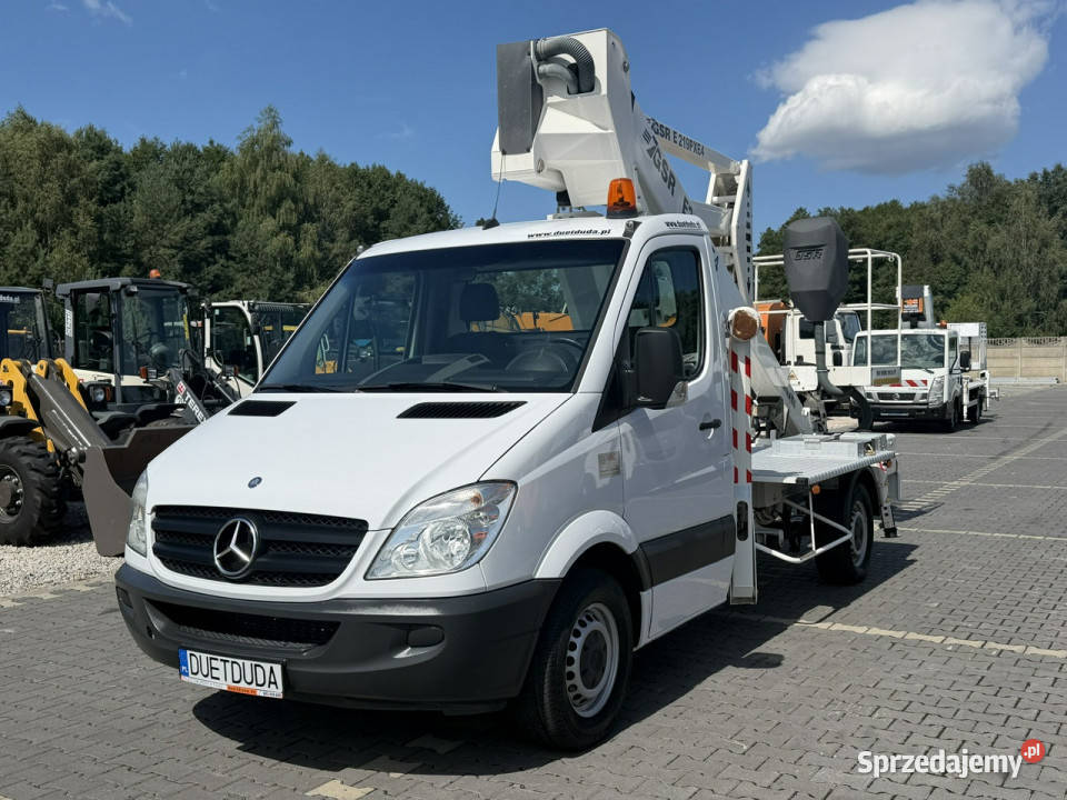 Mercedes Sprinter UNIKAT STAN 7 Zwyżka GSR E219 Widełki