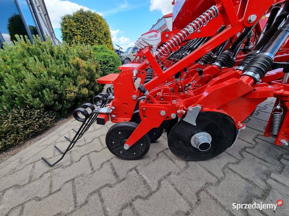 Siewnik zbożowy dwutalerzowy 3m HMS AgroMasz nieuszkodzony Kwidzyn