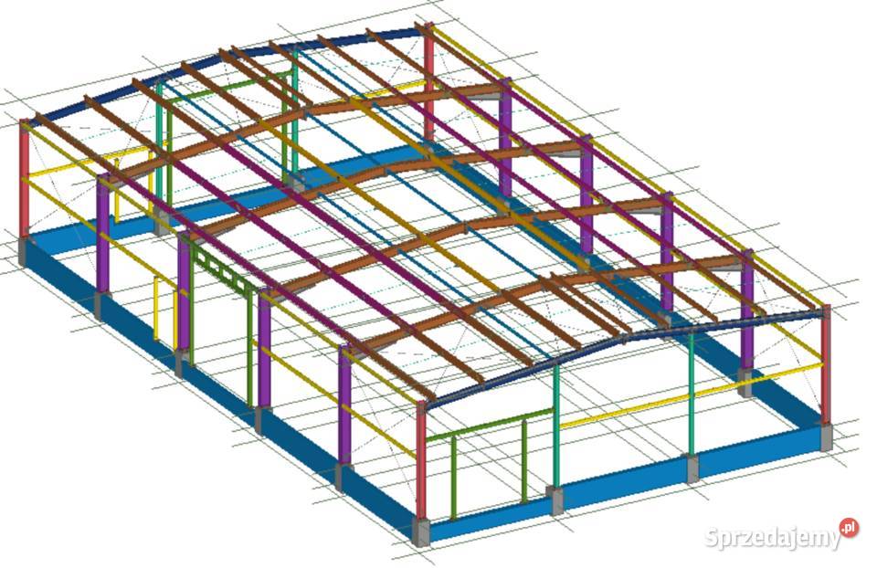 Konstrukcje stalowe hale wiaty magazyny mazowieckie Łosice