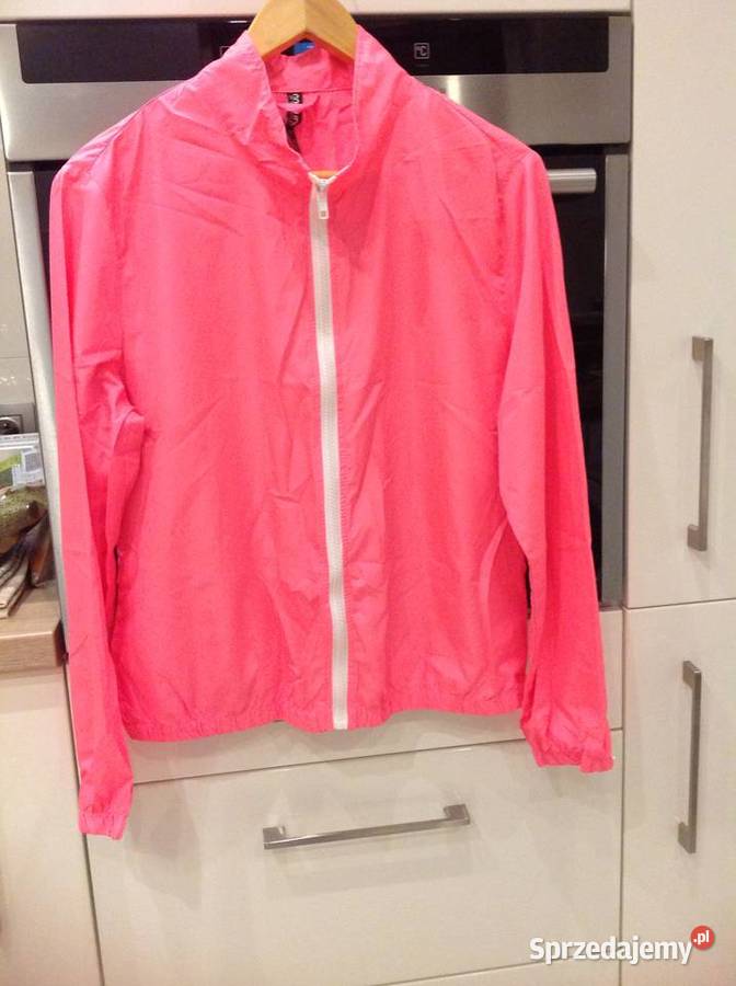 Cienka Kurtka Neon Damska LXL różowa Nowa Nowa Sól