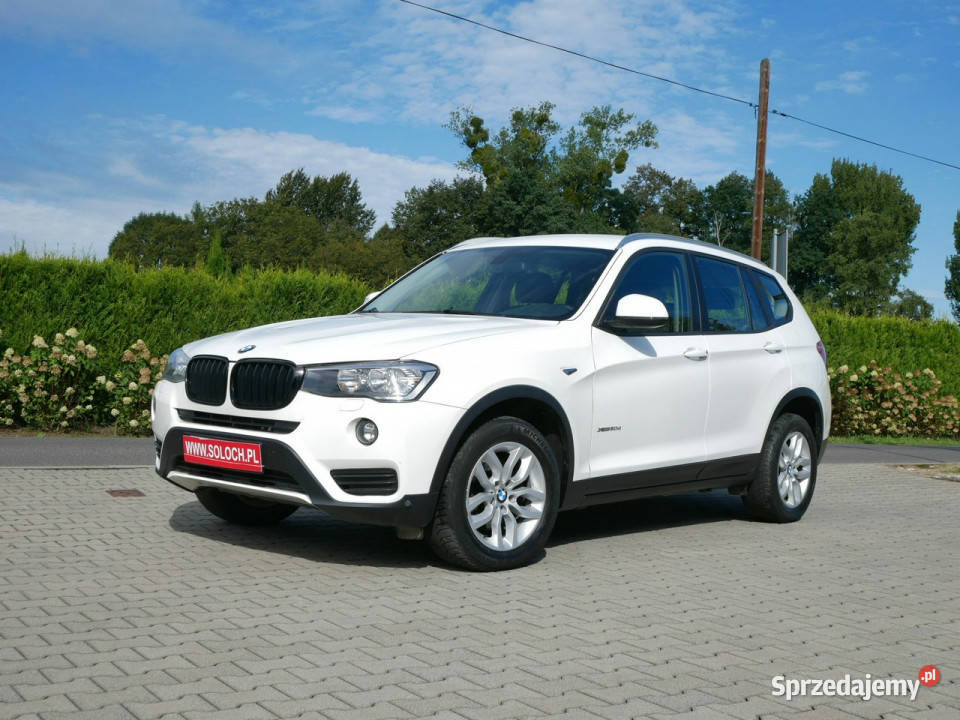 BMW X3 20D 190 xDrive20d Eu6 4x4 Automat Hak F25 światła przeciwmgielne Goczałkowice-Zdrój
