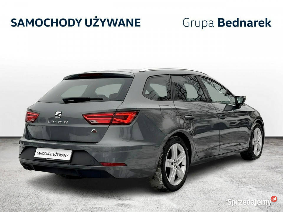Seat Leon Bezwypadkowy Salon Polska Serwis ASO światła do jazdy dziennej Łódź sprzedam