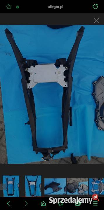 HONDA VFR 1200X stelaż kufra halogen dekiel gmol