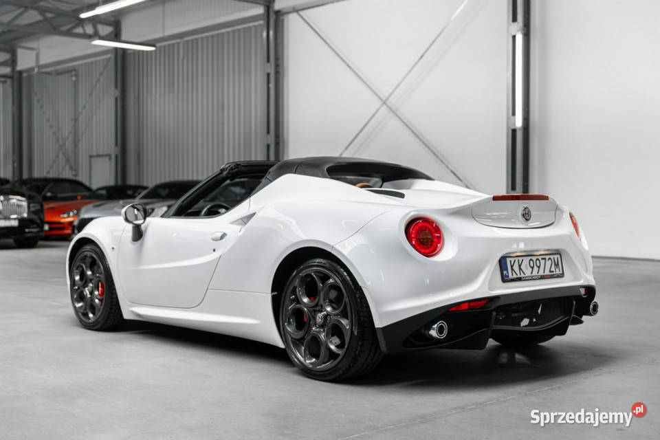 Alfa Romeo 4C SPIDER Krajowa 1 właściciel garażowany Węgrzce