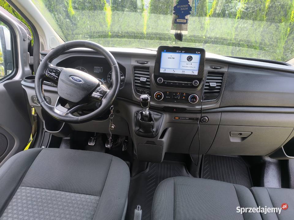 FORD TRANSIT CUSTOM 20 ecoblue salon 1WŁAŚCICIEL Rok produkcji 2018 Wyszków sprzedam