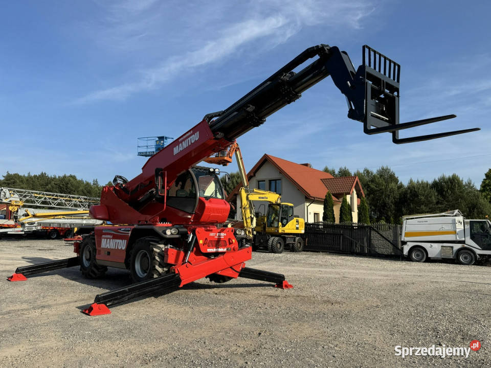 pozostałe Manitou MRT 2150 ROTO Ładowarka 7150h Widełki