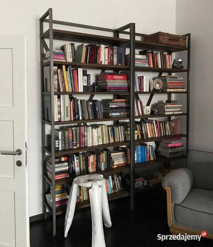 Regał NA WYMIAR stal loft industrialny pancerny Dom i Ogród warmińsko-mazurskie sprzedam