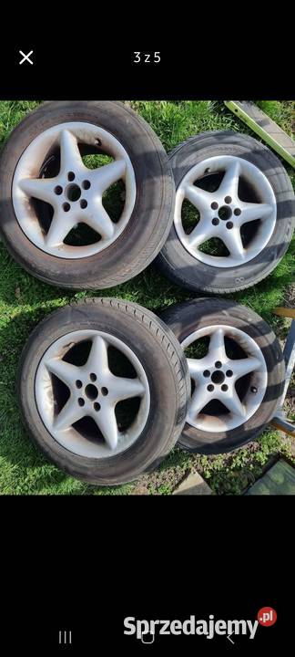 KołaFelgi z oponami letnimi 5x100 15