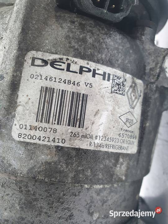 SPRĘŻARKA KLIMATYZACJI Renault Laguna II 19 DCI osobowe Chełm sprzedam