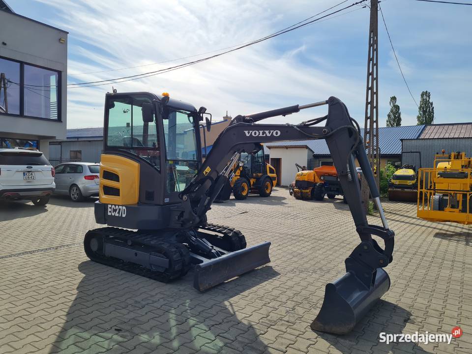 VOLVO EC27D minikoparka 2018