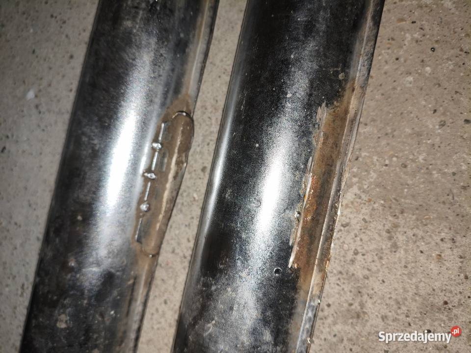 Tłumiki wydechowy Dniepr MT K650 Ural Części i akcesoria motocyklowe Leszno