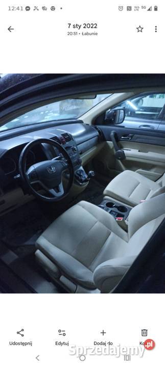 Honda crv Łabunie