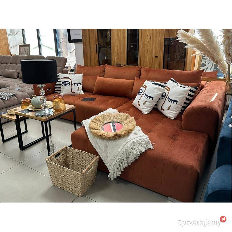 Narożnik Venecja tkanina SPANIE ELEKTRYCZNE Katowice