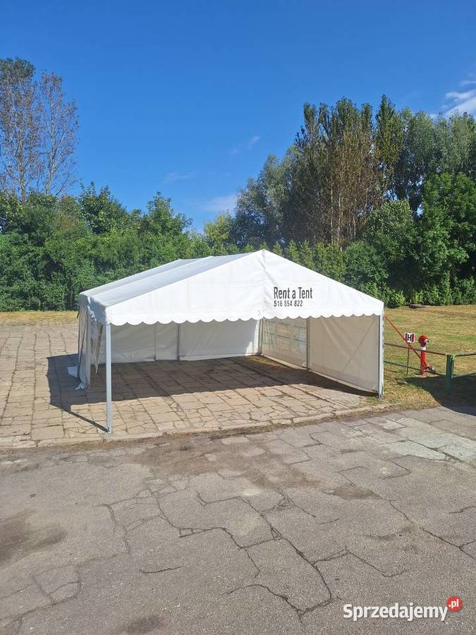 Namioty imprezowe wynajem szybki termin Potok Górny
