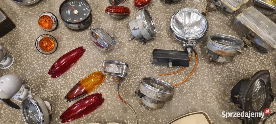 Vw garbus karmann bulik lampy zegary Łódź