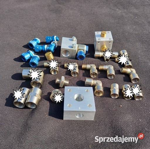 profesjonalne metalowe złączki pneumatyczne
