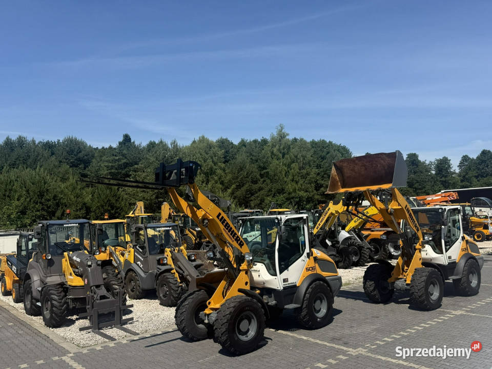 średnia kołowa Liebherr L 506 Compact Łyżka świętokrzyskie Widełki sprzedam