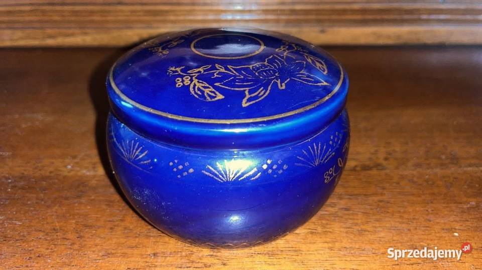 Kobaltowy serwis do kawy espresso D P R K Korea Gdańsk