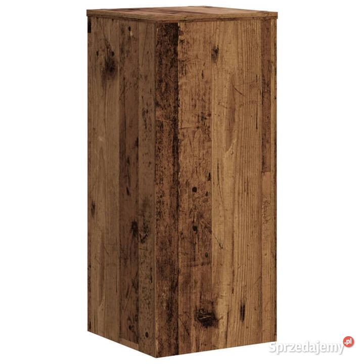 Podstawki pod doniczki 2 stare drewno 30x30x70 mazowieckie Warszawa