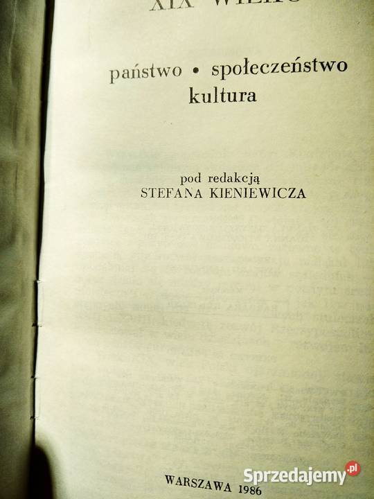 Polska dziewiętnastego wieku społeczeństwo Warszawa