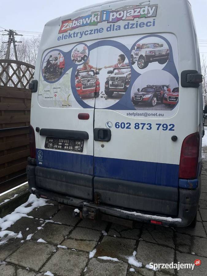 Reno master 25 CDTI 2006 nieuszkodzony Lasek