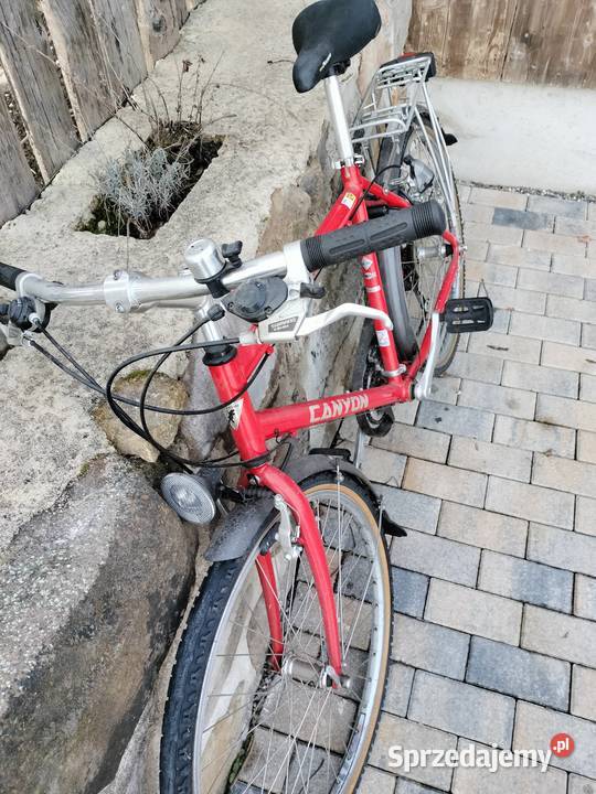 Czerwony stary rower męski Canyon active Urszulin sprzedam